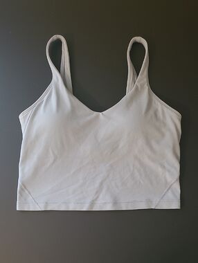 Lululemon Light Blue Cropped Align Tank Top